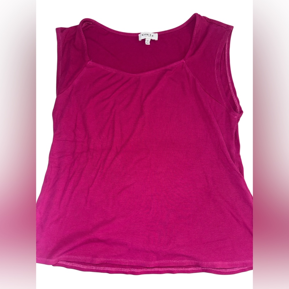 Gilli Vibrant Pink Tank Top